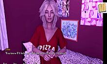Hausgemachtes Sexvideo von Freundin Maya, die einem großen Schwanz einen Blowjob gibt