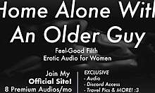 Bedank een ervaren oudere man voor zijn post-coïtale zorg in deze erotische audio-ervaring
